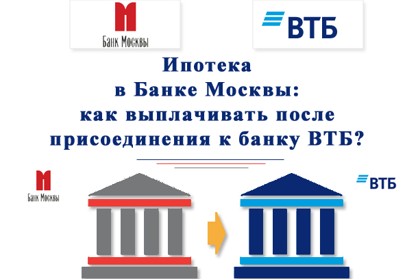 Как выплачивать ипотеку Банка Москвы после присоединения к ВТБ?